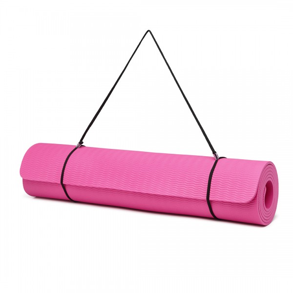 Kono TPE Non-slip Classic Yoga Mat - Plum